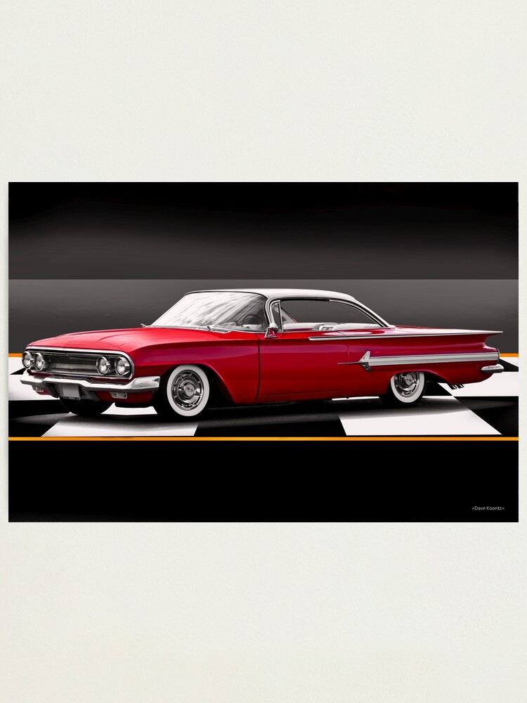 CHEVROLET　Impala63 coupe A3Poster CHEVROLET Impala63 coupe A3Poster 1963 Chevrolet Impala
