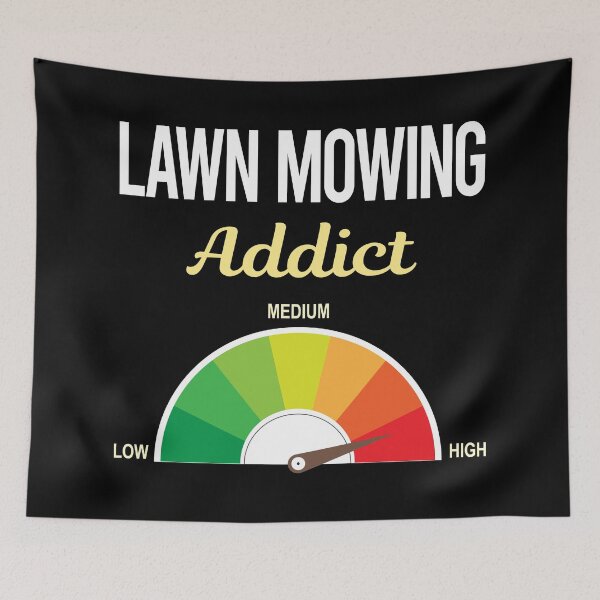 Item preview, Addict Lawn Mowing Mower Lawnmower designed and sold by PriscillaHerna.