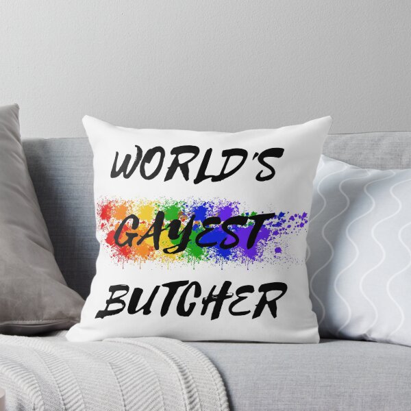 Item preview, World's Gayest Butcher designed and sold by LuckyKermit.