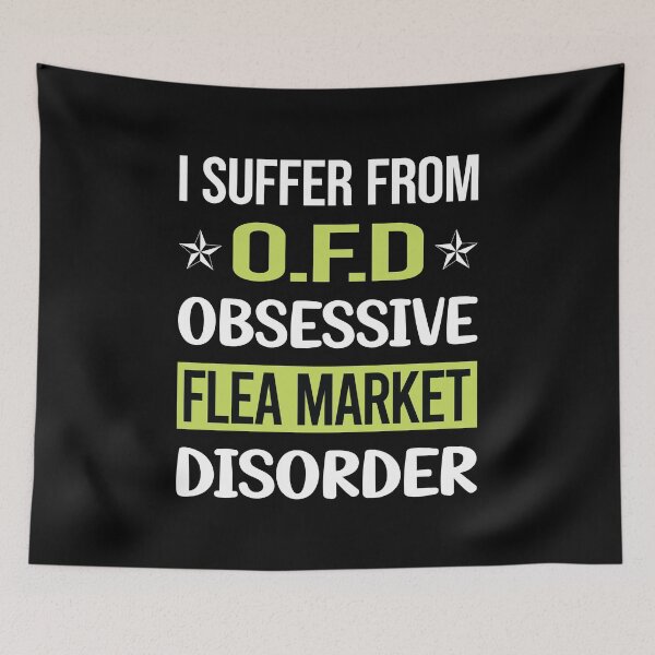 Item preview, Obsessive Love Flea Market designed and sold by GobblesBeverley.
