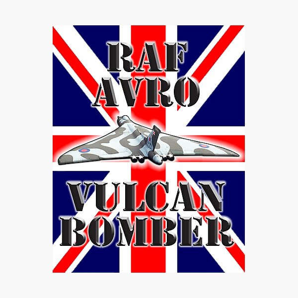 RAF ROYAL AIR FORCE AVRO VULCAN BOMBER SWEATSHIRT