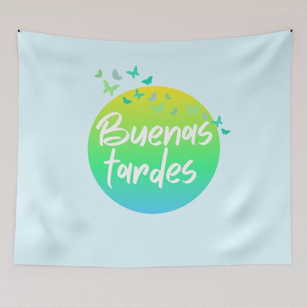 Item preview, Buenas Tardes - spanish greetings - Good afternoon Good evening  designed and sold by ALLURE-minimal.