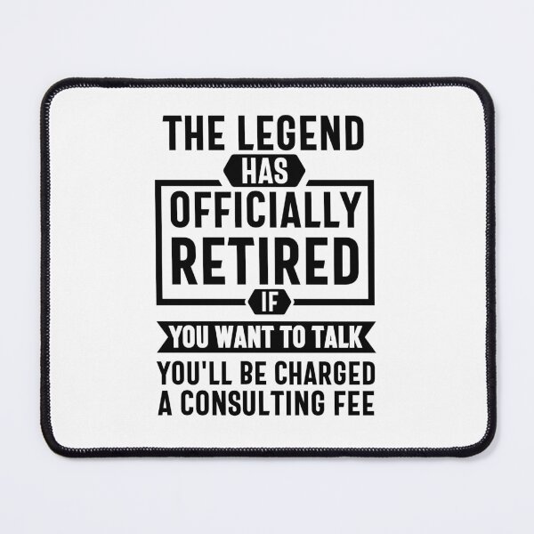 Item preview, the legend is retired - retirement gift for woman- Funny Saying Retiring Shirt retirement Humor for Men - apparels for Retirement Plan - retirement designed and sold by Olivergifts.
