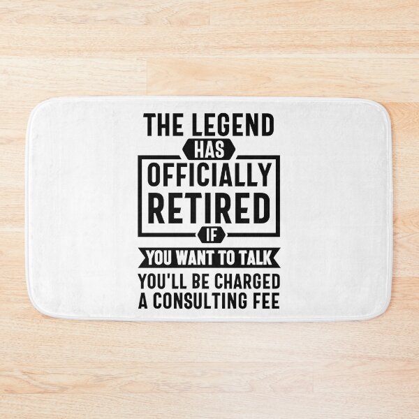 Item preview, the legend is retired -  retirement gift for woman- Funny Saying Retiring Shirt retirement Humor for Men - apparels for Retirement Plan - retirement designed and sold by Olivergifts.