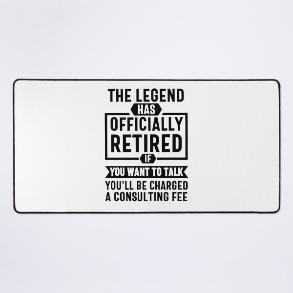 Item preview, the legend is retired -  retirement gift for woman- Funny Saying Retiring Shirt retirement Humor for Men - apparels for Retirement Plan - retirement designed and sold by Olivergifts.