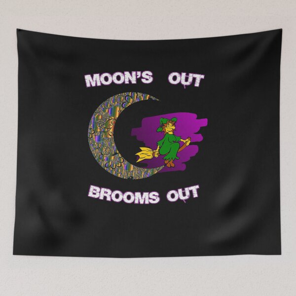 Item preview, Copy of MOON'S OUT BROOMS OUT designed and sold by HM DESIGNERS.