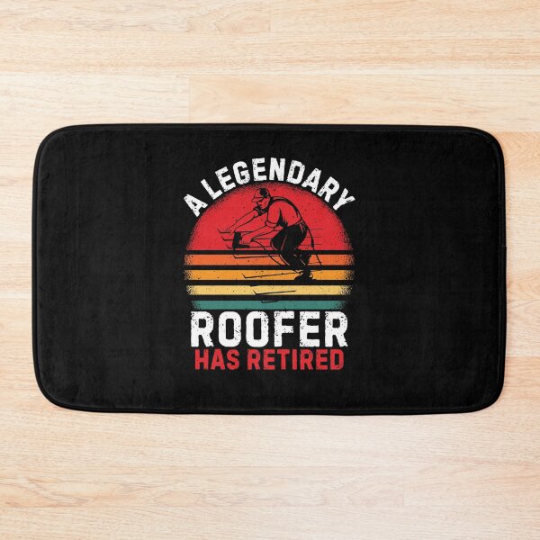 Item preview, Retro A Legendary Roofer Has Retired Funny Retirement designed and sold by rifatart.