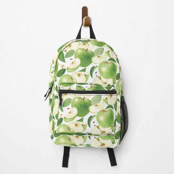 Item preview, Green Apple Fruit, Slices, Halves and Leaves designed and sold by danikaVT.