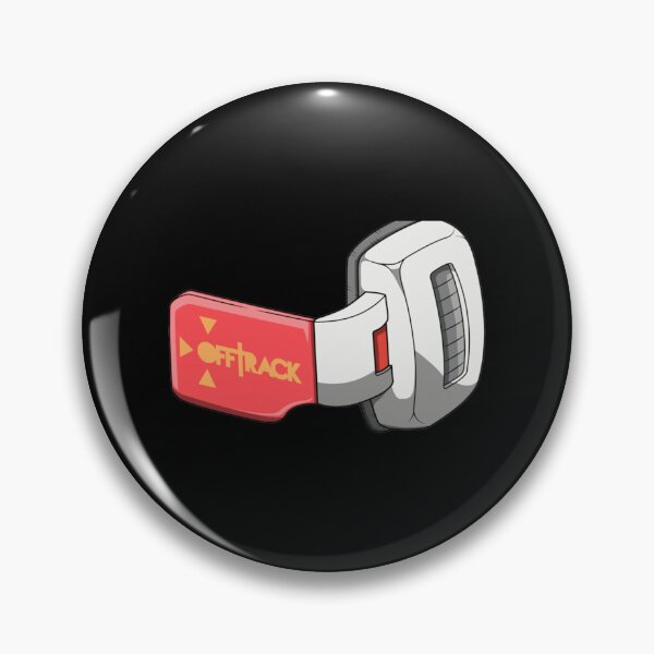 Item preview, Offtrack Dragonball Z Scouter Sticker designed and sold by cmarazdv.