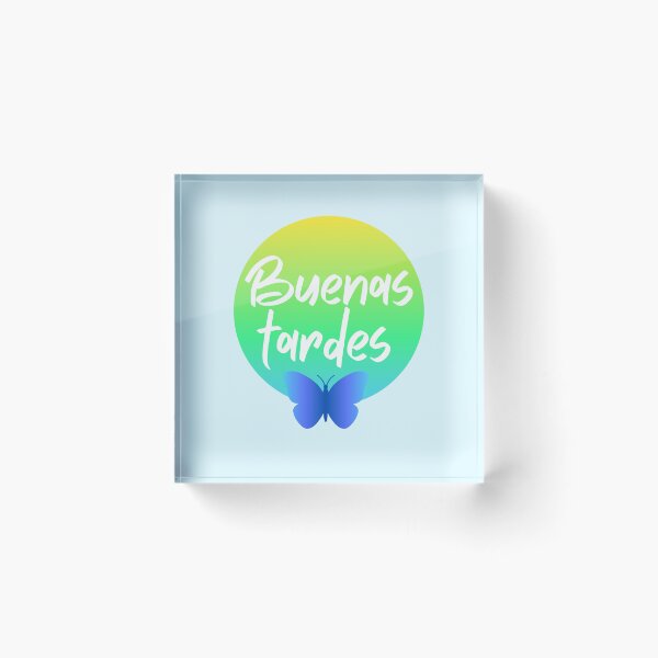 Item preview, Buenas Tardes - spanish greetings - Good afternoon Good evening  designed and sold by ALLURE-minimal.