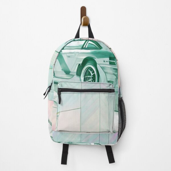 Item preview, 90s Nostalgia Retro Vaporwave Fantasy Futuristic Retro Landscape Illustration designed and sold by S Y N T H R E A L M.