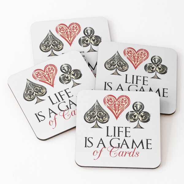Item preview, Life Is A Game of Cards designed and sold by sassav8.