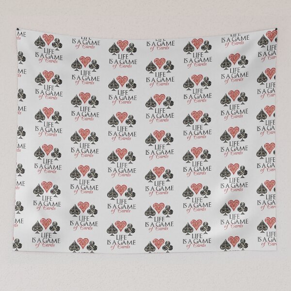 Item preview, Life Is A Game of Cards designed and sold by sassav8.