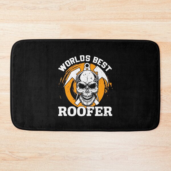 Item preview, Funny World's Best Roofer Skull Roofing Tools Tee For Man designed and sold by rifatart.