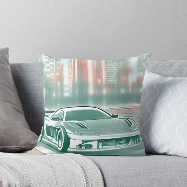 Item preview, 90s Nostalgia Retro Vaporwave Fantasy Futuristic Retro Landscape Illustration designed and sold by S Y N T H R E A L M.