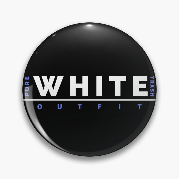 Item preview, Pure White Trash Outfit Text Design designed and sold by RiyonArts.