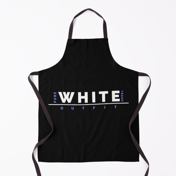 Item preview, Pure White Trash Outfit Text Design designed and sold by RiyonArts.