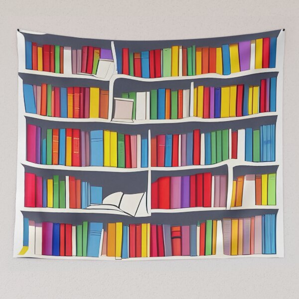 Item preview, Colorful Books designed and sold by IlluminatedPage.
