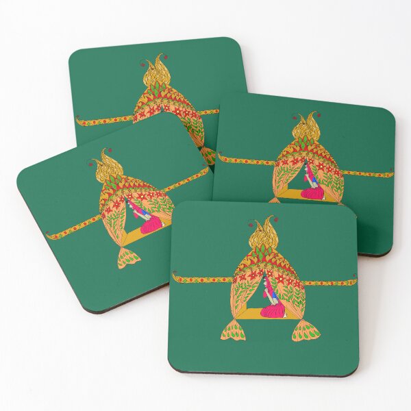 Item preview,  Girl in palanquin - traditional Bengali wedding style  designed and sold by Darkies-store.