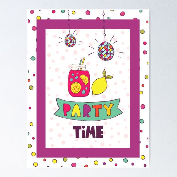 Item preview, Party time designed and sold by Ian McKenzie.