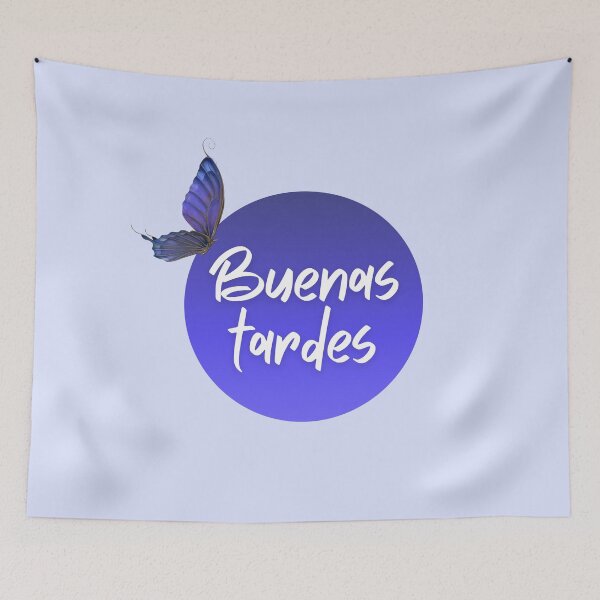 Item preview, Buenas Tardes - spanish greetings - Good afternoon Good evening  designed and sold by ALLURE-minimal.