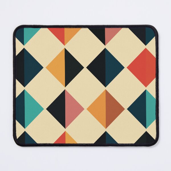 Item preview, Colorful Diamond Mosaic Pattern designed and sold by MadSwellDesigns.