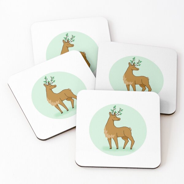 Item preview, leafy deer designed and sold by Sowrhen-animals.