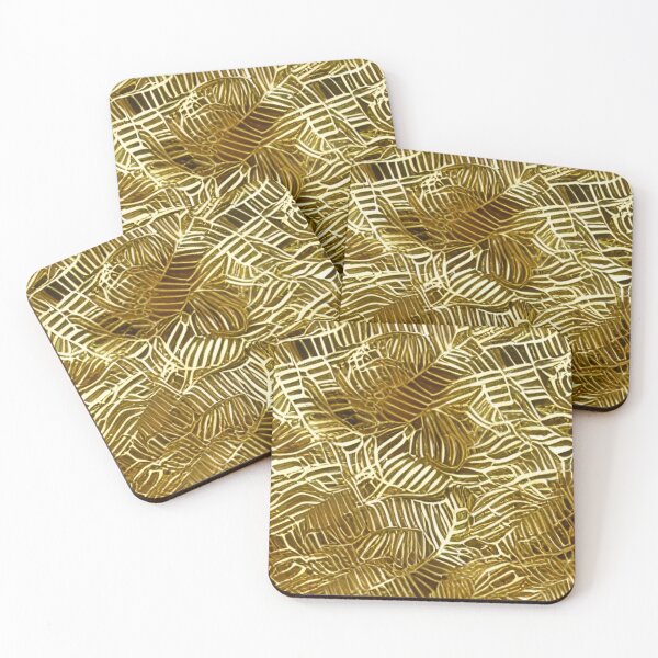 Item preview, Golden leaves pattern. designed and sold by Art-Vibrations.