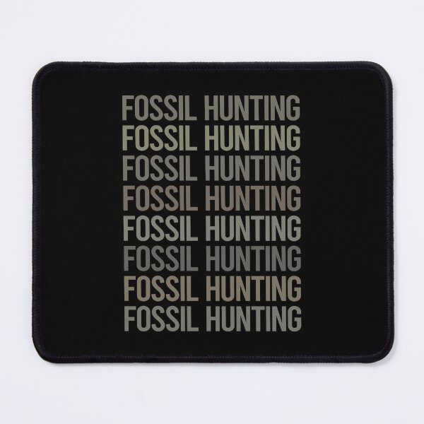 Item preview, Gray Text Art Fossil Hunting Paleontology Paleontologist designed and sold by TarynBrown3126.