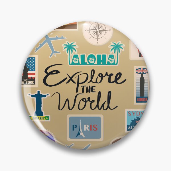 Item preview, Explore The World - Travel Quote designed and sold by ArtOfStars.