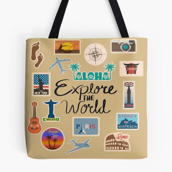 Item preview, Explore The World - Travel Quote designed and sold by ArtOfStars.