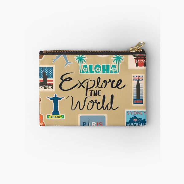 Item preview, Explore The World - Travel Quote designed and sold by ArtOfStars.