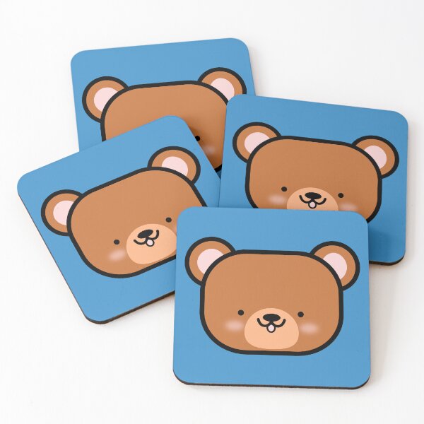 Item preview, Cute Teddy Bear Head designed and sold by C-Katt.