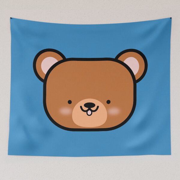 Item preview, Cute Teddy Bear Head designed and sold by C-Katt.