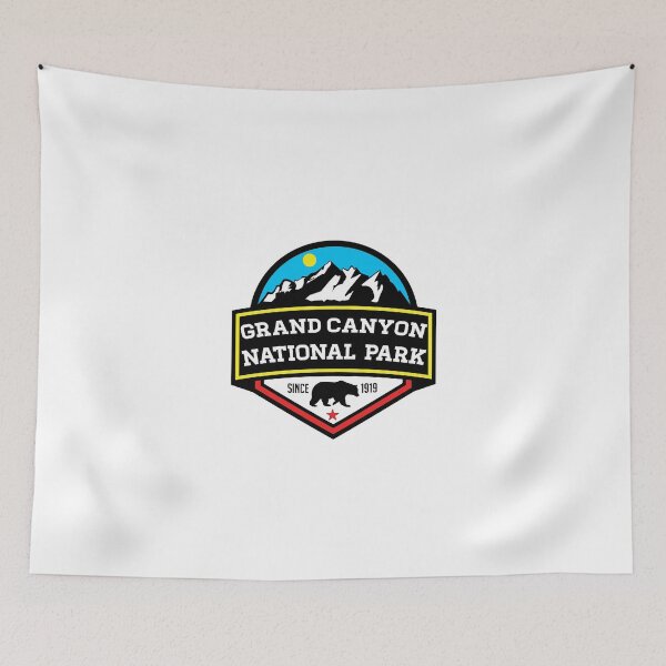 Item preview, GRAND CANYON NATIONAL PARK ARIZONA MOUNTAINS HIKING CAMPING HIKE CAMP 1919 designed and sold by DESTINATIONS DECAL.