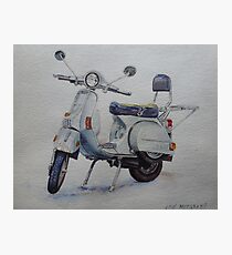 Vespa Photographic Print