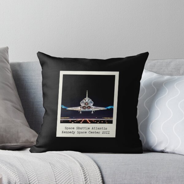 Item preview, Space shuttle Atlantis landing retro instant camera style photography designed and sold by flight-apparel.