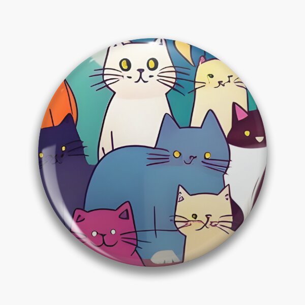 Item preview, Curious Cats designed and sold by IlluminatedPage.