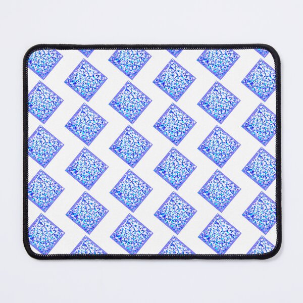 Item preview, Lavender White Turquoise abstract leaves  by Iritof designed and sold by iritof.