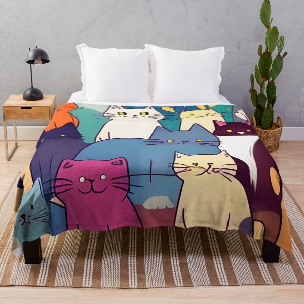 Item preview, Curious Cats designed and sold by IlluminatedPage.
