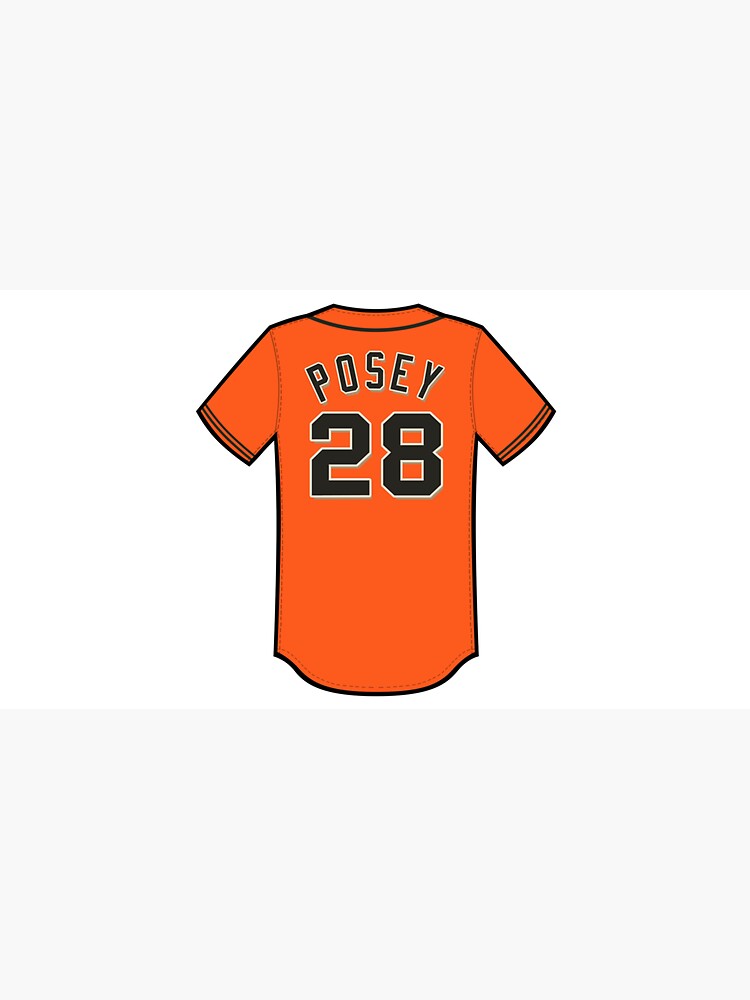 Buster Posey Jersey Sticker Sticker for Sale by ramonaaeqvenita