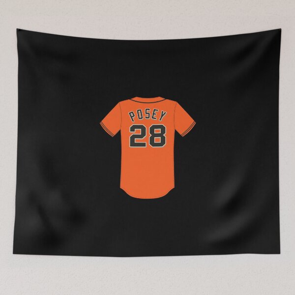 Item preview, Buster Posey Jersey Sticker designed and sold by ramonaaeqvenita.