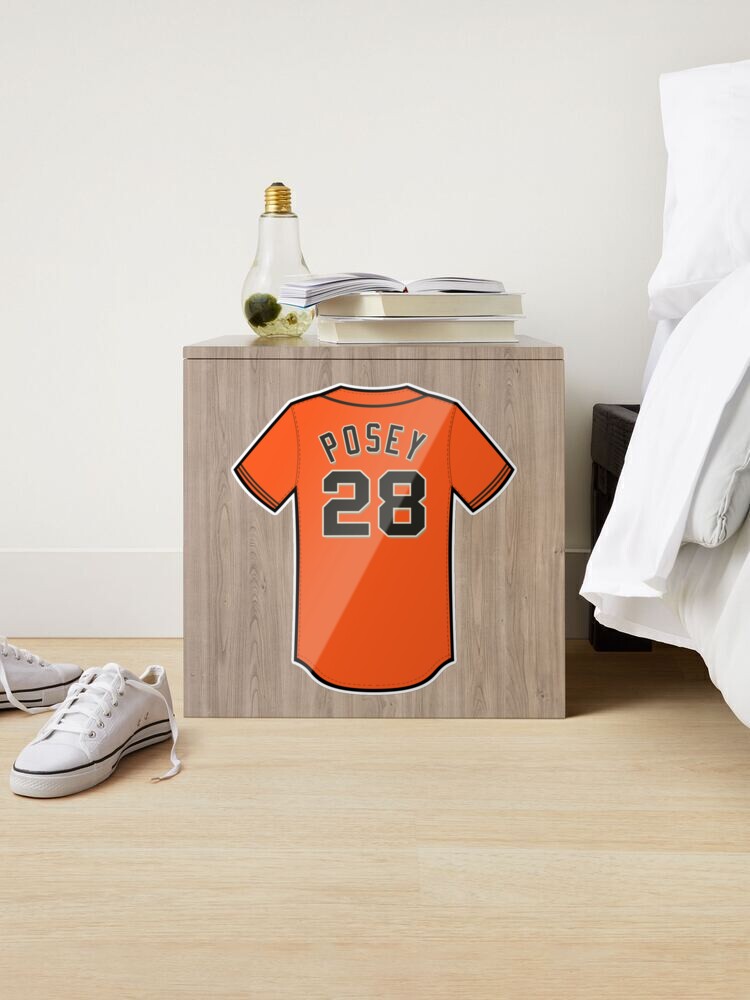 Buster Posey Jersey Sticker Sticker for Sale by ramonaaeqvenita