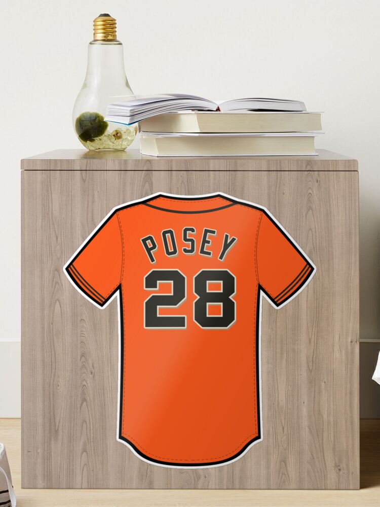 Buster Posey Jersey Sticker Cap for Sale by ramonaaeqvenita