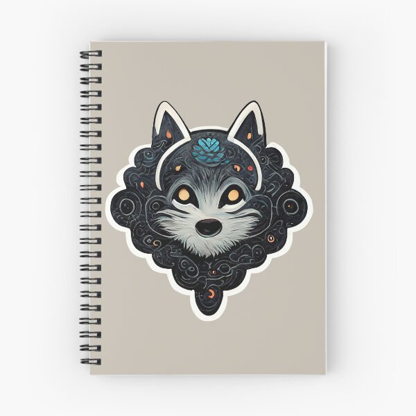Item preview, Night astral wolf emblem designed and sold by MadSwellDesigns.