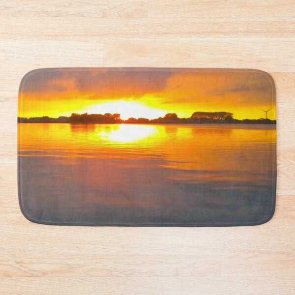 Item preview, Sailing Motionless Water At Sunset designed and sold by hajarsdeco.