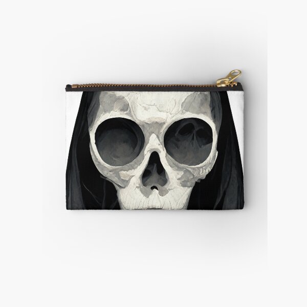 Item preview, Hooded skull portrait designed and sold by MadSwellDesigns.