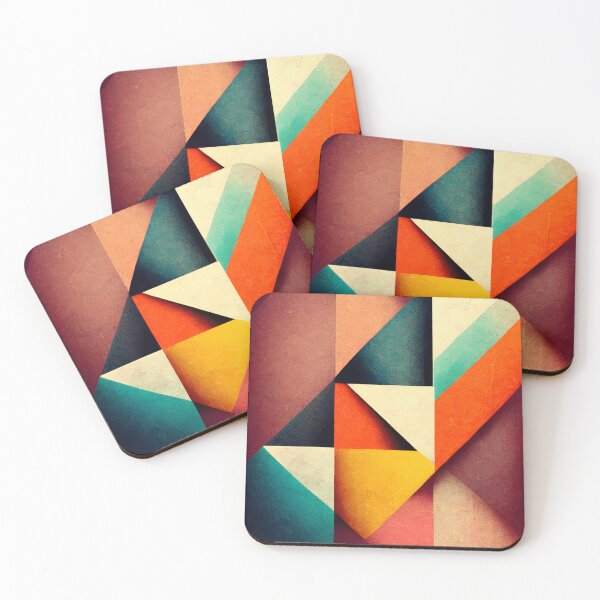 Item preview, Geometric colorful pattern designed and sold by MadSwellDesigns.