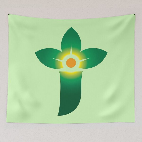 Item preview, Letter J Green Leaf Crown designed and sold by Wiggly Lines.