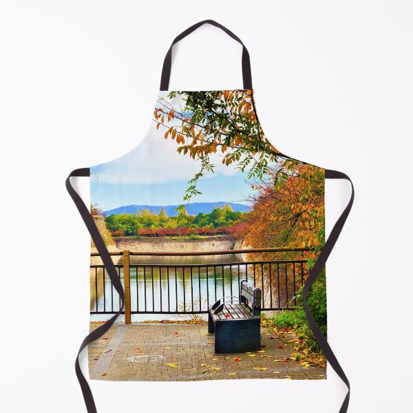 Item preview, Lone Bench in Autumn designed and sold by SpringHorse.